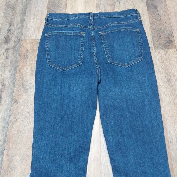 Free People High Rise Stretch Skinny Jeans Sz 30R Dark Wash 61855-16515125 - Picture 13 of 16
